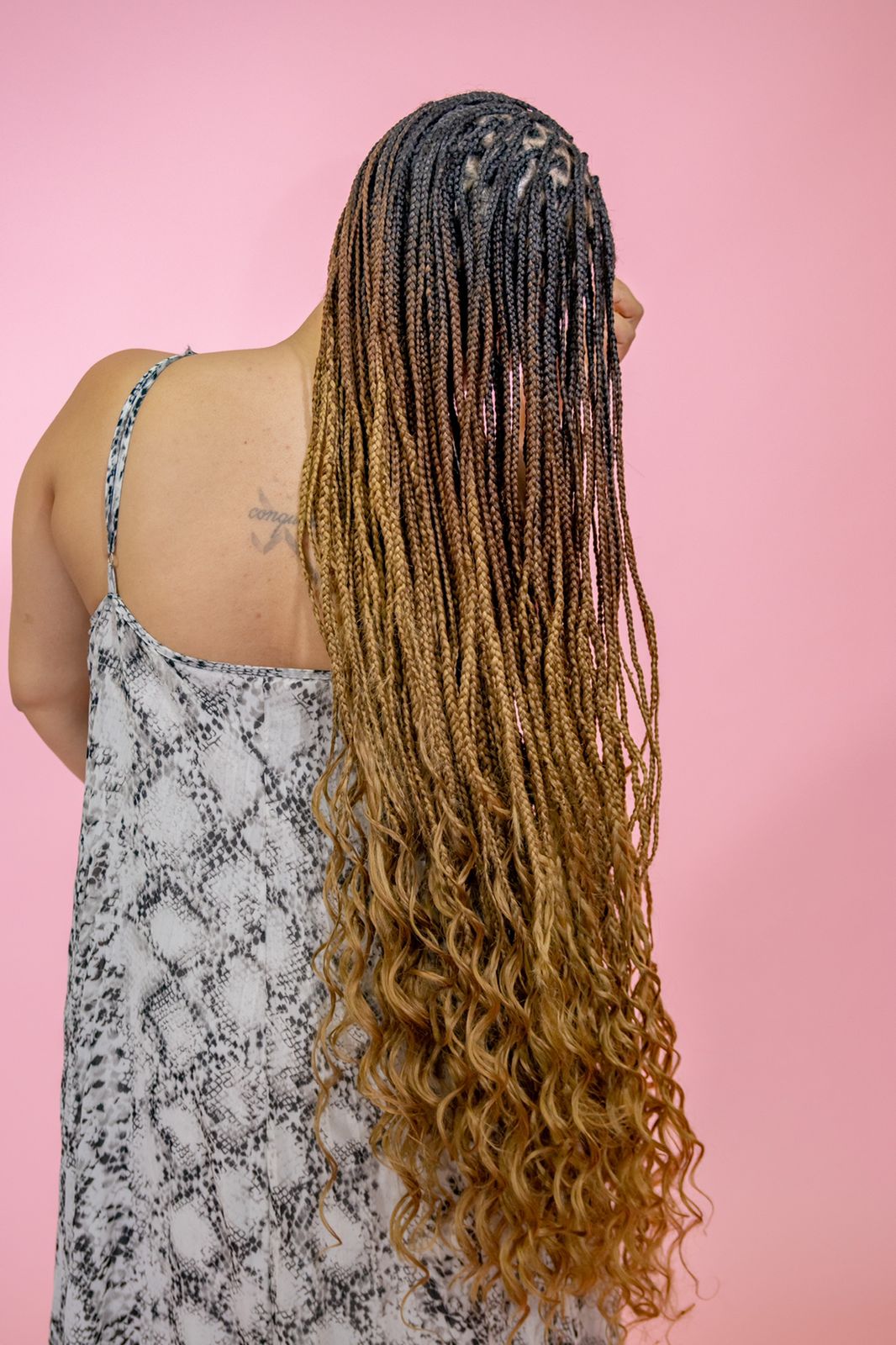 Xmas C14 ombre + free curls